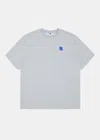 Ader Error Logo-tag Jersey T-shirt In Grey