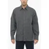 Ader Error Hidden Buttoning Checked Shirt