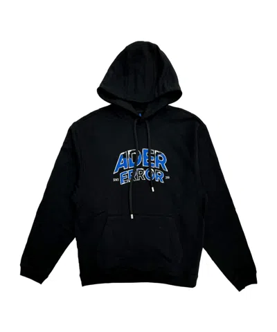 Ader Error Hooded Sweater In Black