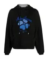 Ader Error Hoodie In Black