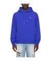 Ader Error Blue Trs Tag Hoodie In Blue