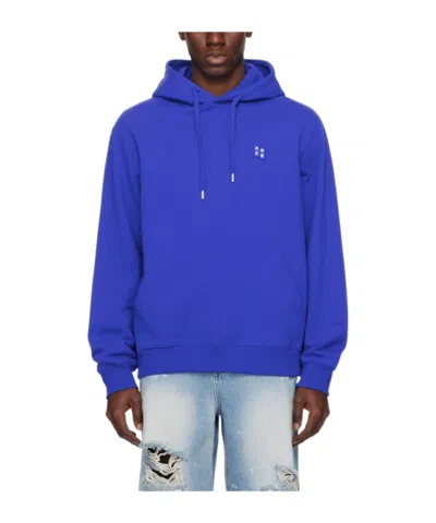 Ader Error Blue Trs Tag Hoodie In Z-blue