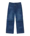 Ader Error Imitation Wide-legged Denim Trousers In Blue