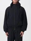 Ader Error Long-sleeved Zip-up Jacket In Black