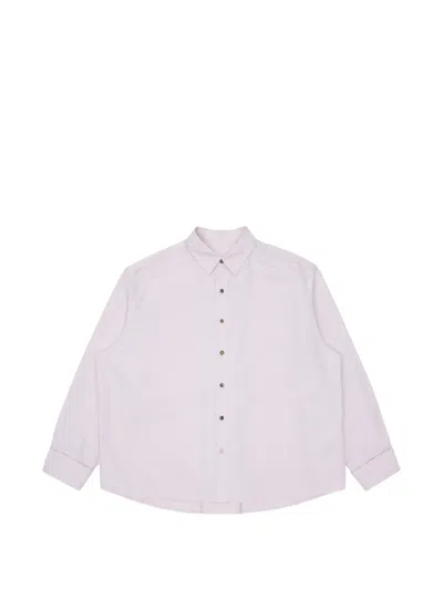 Ader Error Jacquard-pattern Shirt In Animal Print