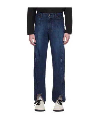 Ader Error Jeans In Blue