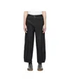 Ader Error Belt-loop Casual Pants In Black