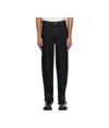 Ader Error Jeans With Belt Loops In Black