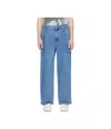 Ader Error Jeans With Belt Loops In Blue