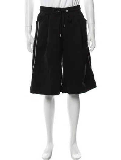 Pre-owned Ader Error Jogger Shorts In Black