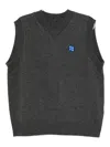 Ader Error Knitted Vest In Gray
