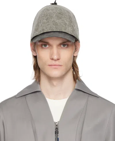 Ader Error Knotted Baseball Cap In Brown