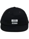 Ader Error Langle Embroidered Baseball Cap In Black