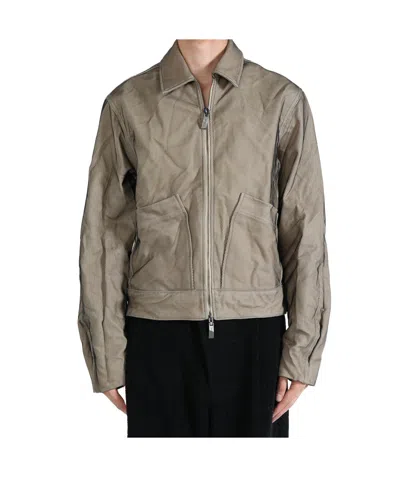Ader Error Lapel Casual Jacket In Black