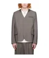 Ader Error Lawren Suit Coat In Gray