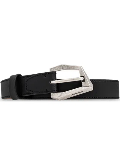 Ader Error Leather Belt In 黑色
