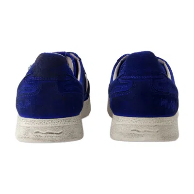 Ader Error Leather Low-top Sneaker In Blue