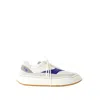 Ader Error Log; Baus Sneakers - Leather - White In White
