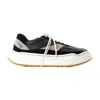 Ader Error Log; Baus Sneakers  Leather Black In Black