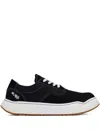Ader Error Log Dide Suede Sneakers In Black
