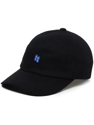 ADER ERROR LOGO-APPLIQUÉ DENIM CAP