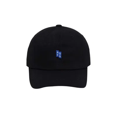 Pre-owned Ader Error Logo Appliqué Denim Cap 'black' | Men's Size S
