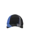 Ader Error Colour-block Panelled Cap In Black