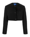 Ader Error Logo Casual Jacket In Black