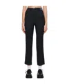 Ader Error Logo Casual Pants In Black