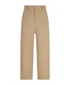 Ader Error Logo Casual Pants In Nude
