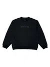 Ader Error Logo Crewneck Sweatshirt In Black