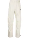 Ader Error Beige Plue Trousers In Neutrals