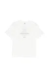 Ader Error Logo Embroidered T-shirt In White