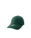 Ader Error Green Embroidered Cap In Green
