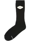 Ader Error Black Fluic Socks In Black