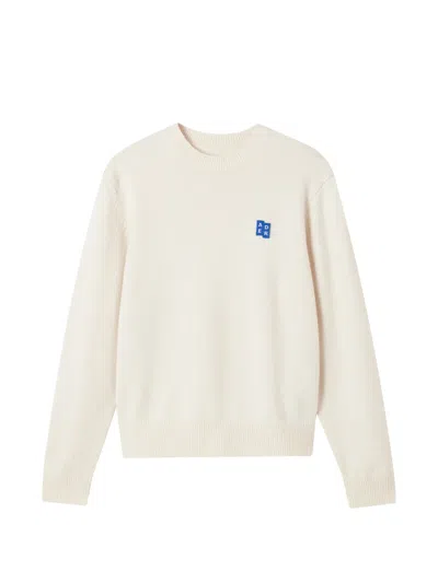 Ader Error Logo-patch Sweater In Neutral
