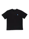 Ader Error T-shirt With Round Neck And Short Sleeves In Black