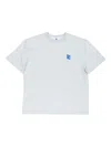 Ader Error Logo-tag Jersey T-shirt In Grey