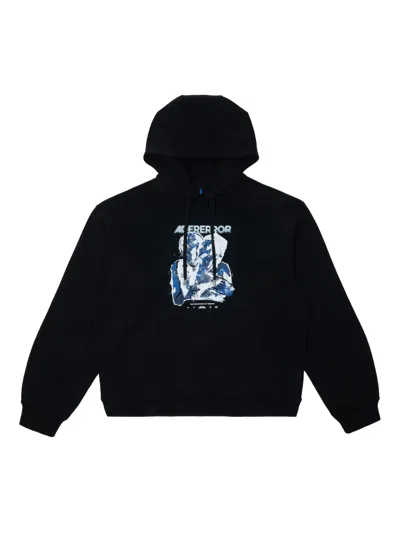 Ader Error Logo-print Hoodie In Black