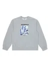 Ader Error Logo-print Sweatshirt In Grey
