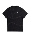 Ader Error Logo Short-sleeved T-shirt In Black