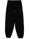 Ader Error Logo Patch Sweatpants In Black