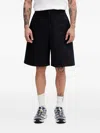 Ader Error Logo-patch Shorts In Black