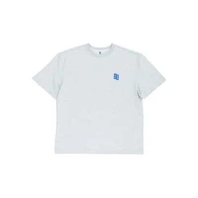 Ader Error Logo-patch T-shirt In Blue