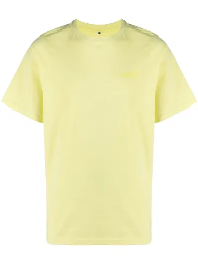 Ader Error Logo-print Short-sleeve T-shirt In Yellow