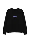 Ader Error Lolly Graphic-print Sweatshirt In Black