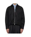 Ader Error Long Sleeve Casual Jacket In Black