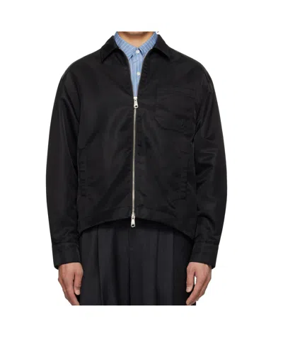 Ader Error Long Sleeve Casual Jacket In Noir