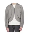 Ader Error Long Sleeve Casual Jacket In Grey