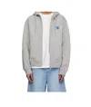 Ader Error Long Sleeve Hoodie In Grey